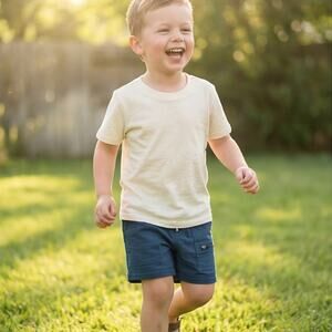OshKosh B'gosh Boy Blue Above the knee shorts with front zipper pocket